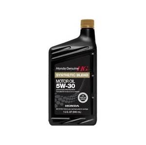 Моторное масло HONDA Synthetic Blend SAE 5w30, 0,946л